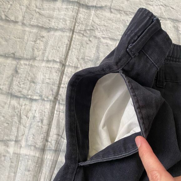 George men 42x30 pull on chino pants w/front pockets black - Picture 4 of 11